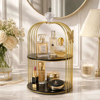 Butterfly 2 Layers Cage Vanity Organizer