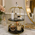 2-Tier Butterfly cage Vanity Organizer