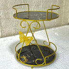 Aimaa Store's 2 Layers Butterfly Organizers Stand