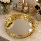 Cosmetics & Serving Round Tray