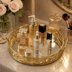 Cosmetics & Serving Round Tray