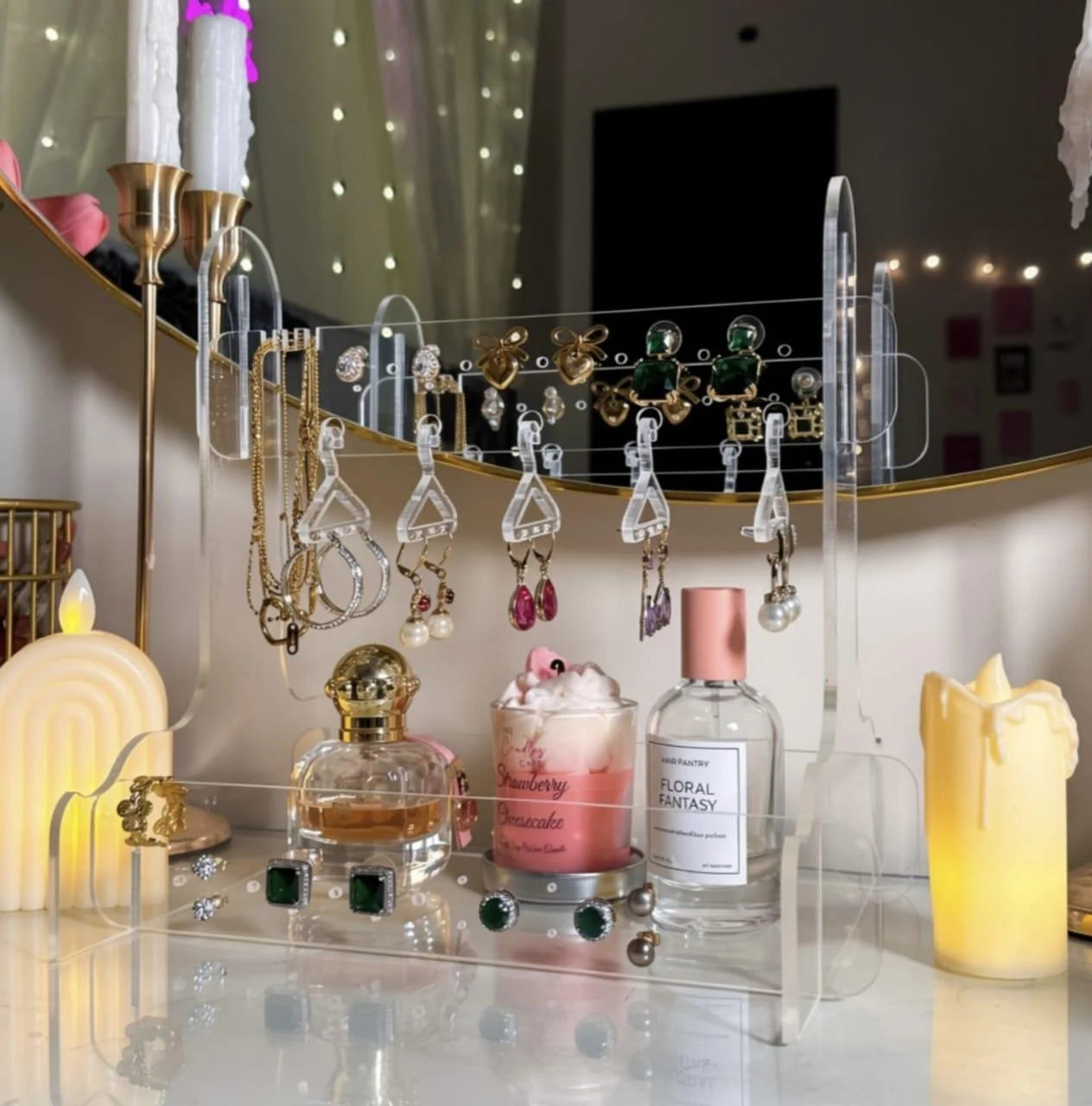 Acrylic Jewelry Transparent Rack
