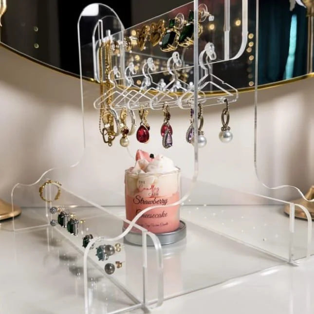 Acrylic Jewelry Transparent Rack