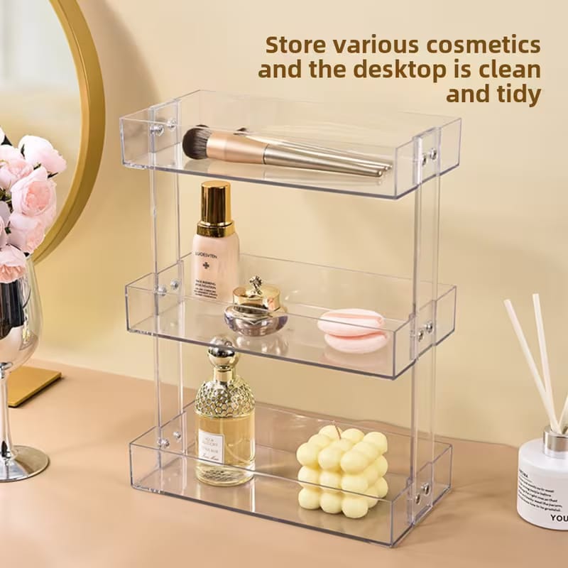 Acrylic 3 Layers Organizer