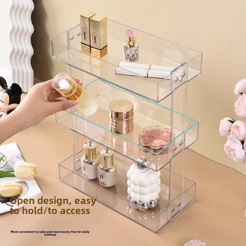 Acrylic 3 Layers Organizer
