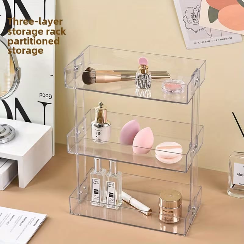 Acrylic 3 Layers Organizer