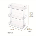 Acrylic 3 Layers Organizer