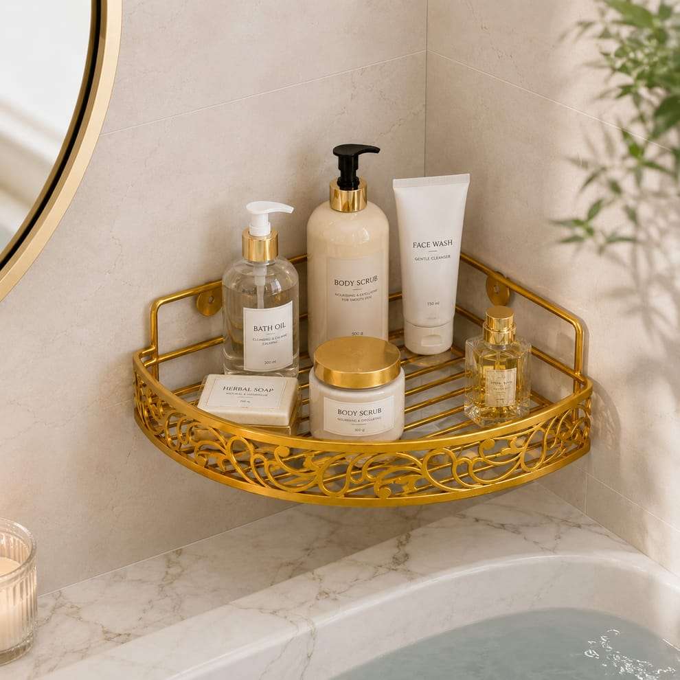 Single Counter-Top Hanging Shelf
