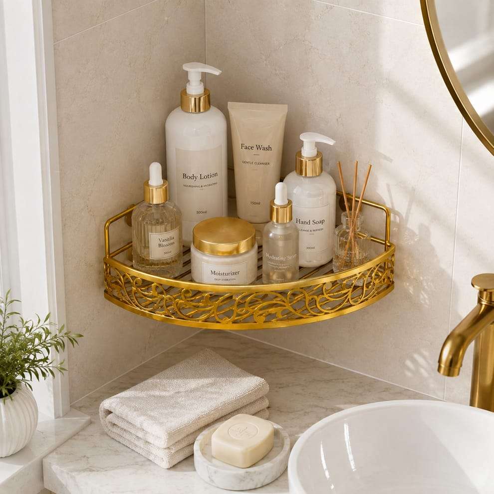 Single Counter-Top Hanging Shelf