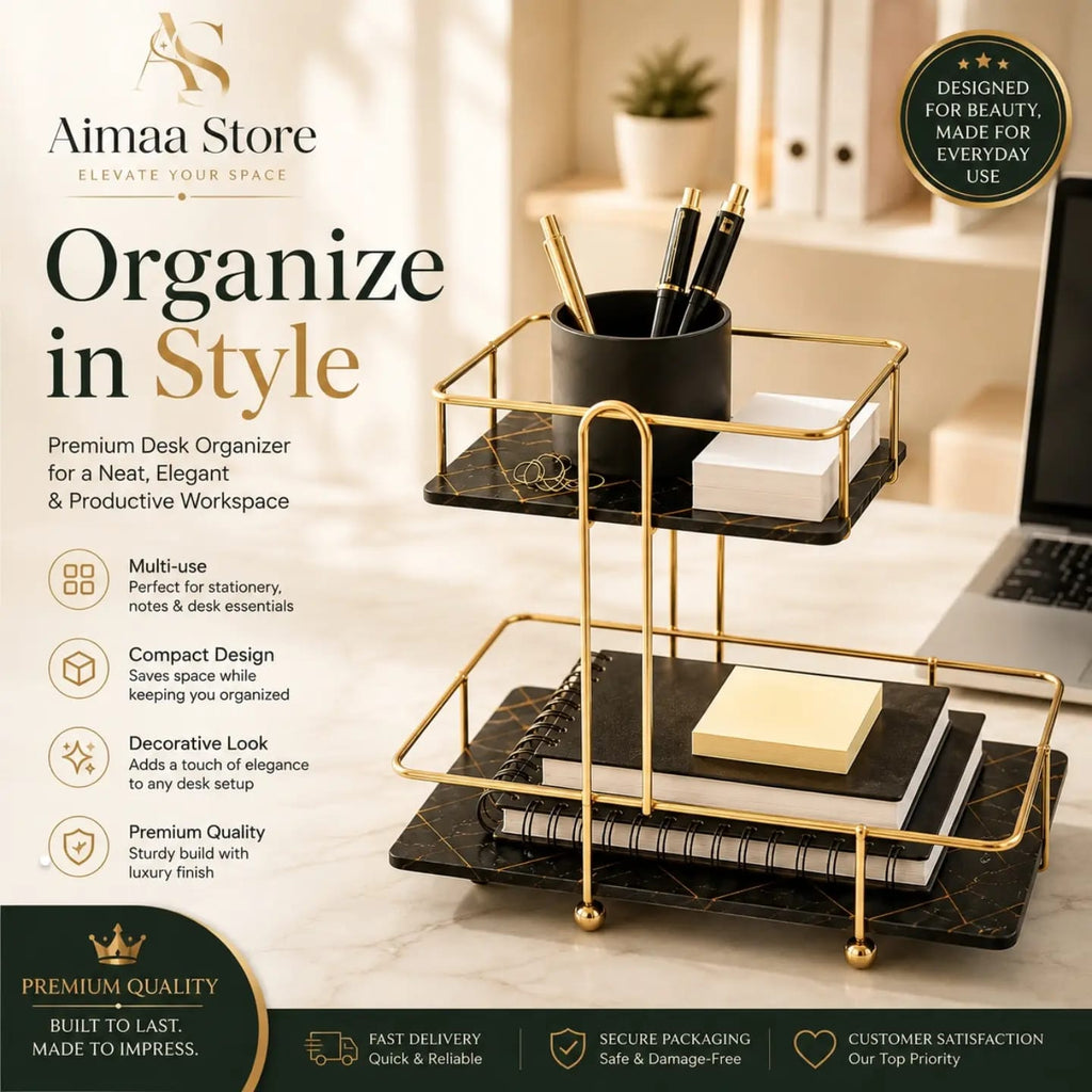 Premium Quality 2 Tiers Organizer