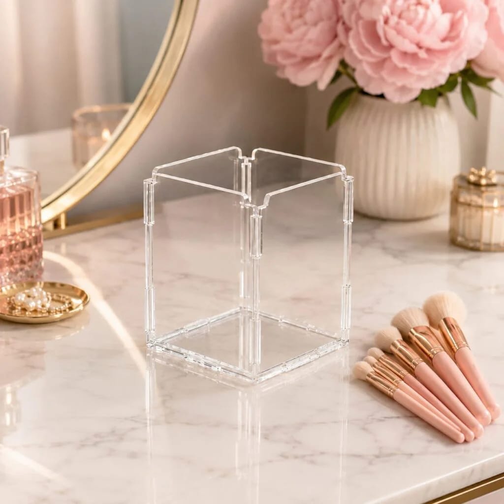 Acrylic Brushes Holder Stand