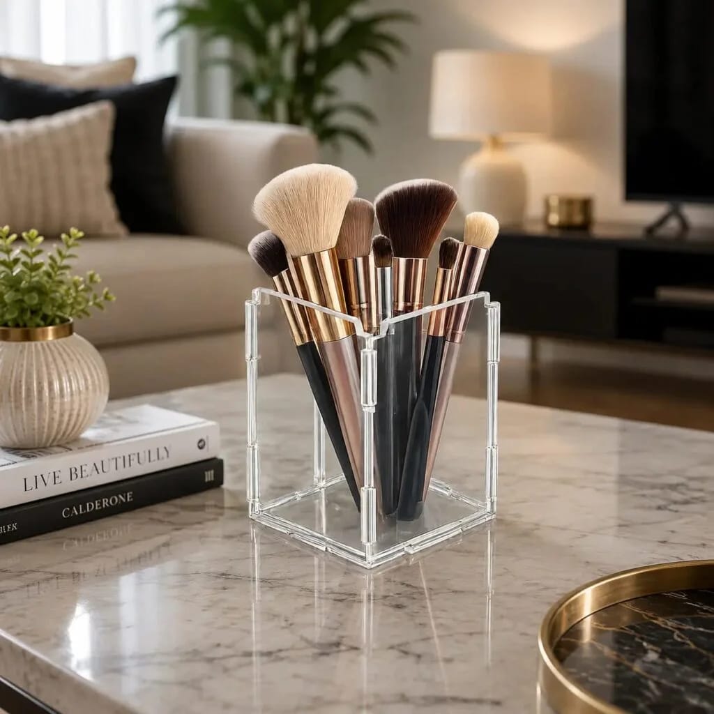Acrylic Brushes Holder Stand