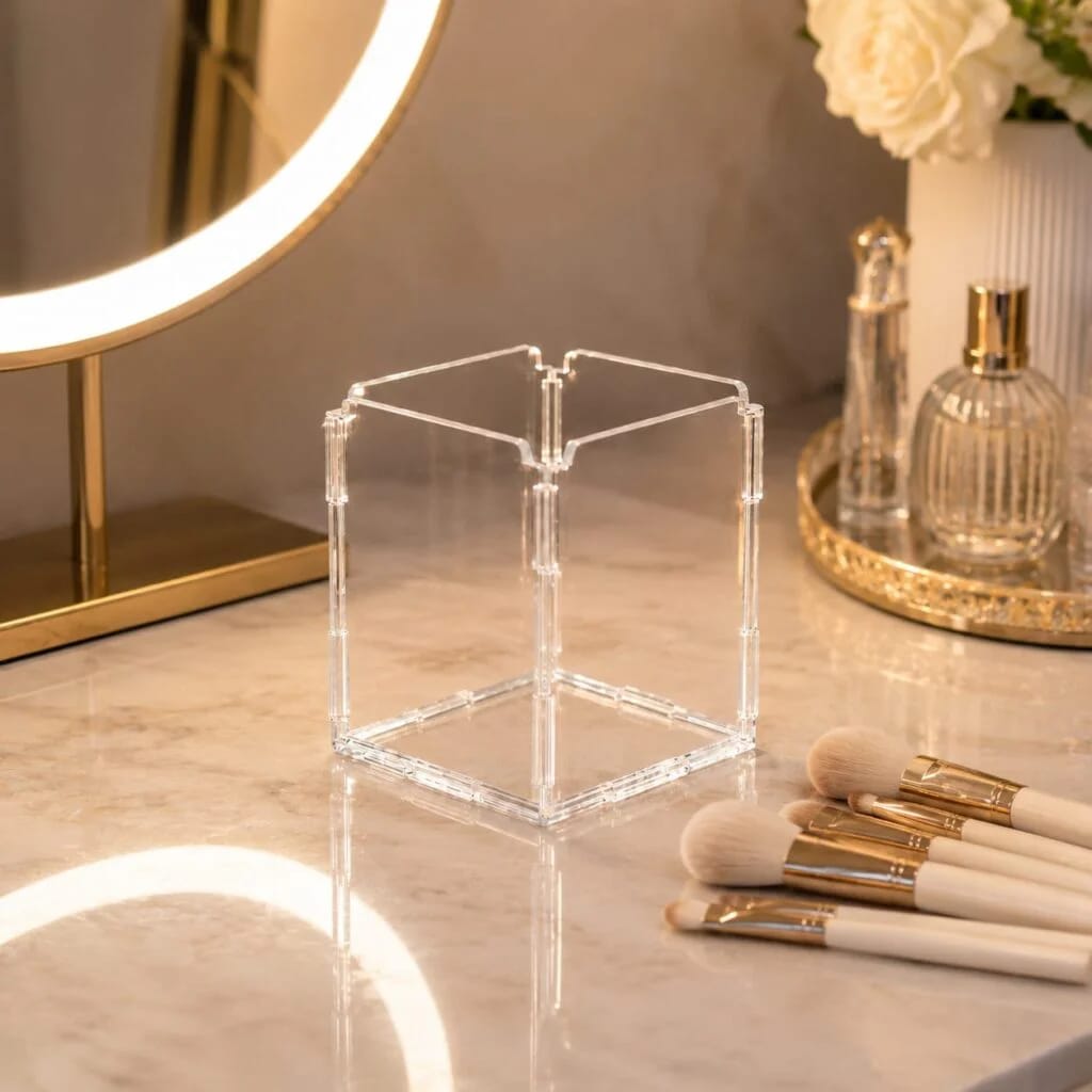 Acrylic Brushes Holder Stand