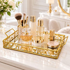 Aimaa Luxury Gold Decorative Serving Tray