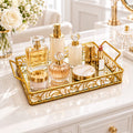 Aimaa Luxury Gold Decorative Serving Tray