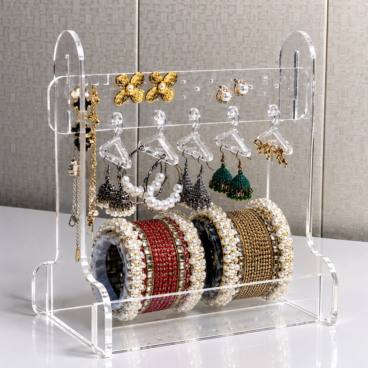 Acrylic Jewelry Transparent Rack