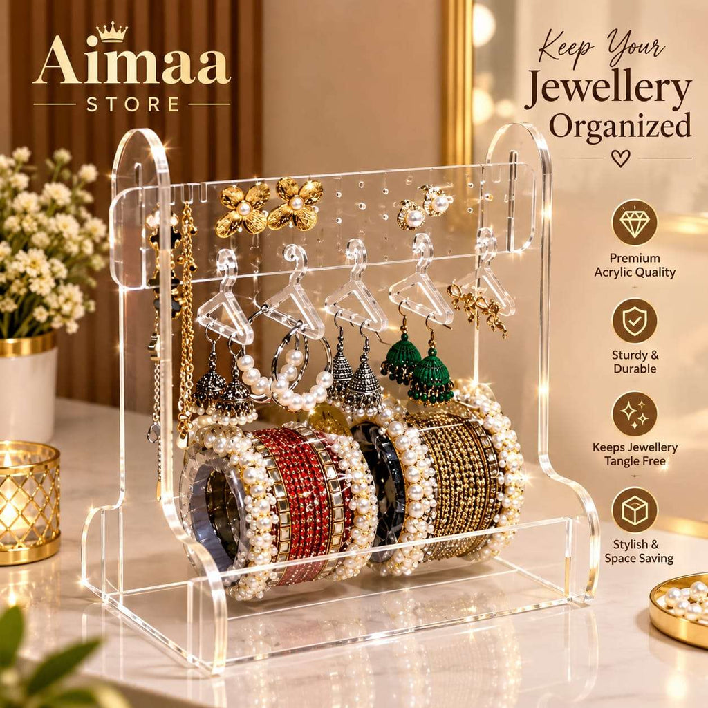 Acrylic Jewelry Transparent Rack