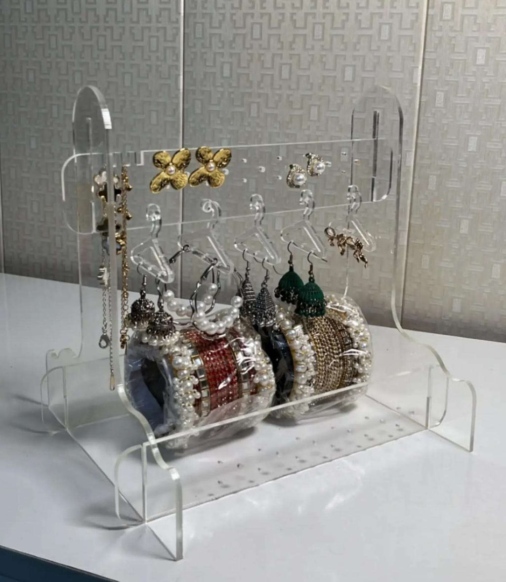 Acrylic Jewelry Transparent Rack