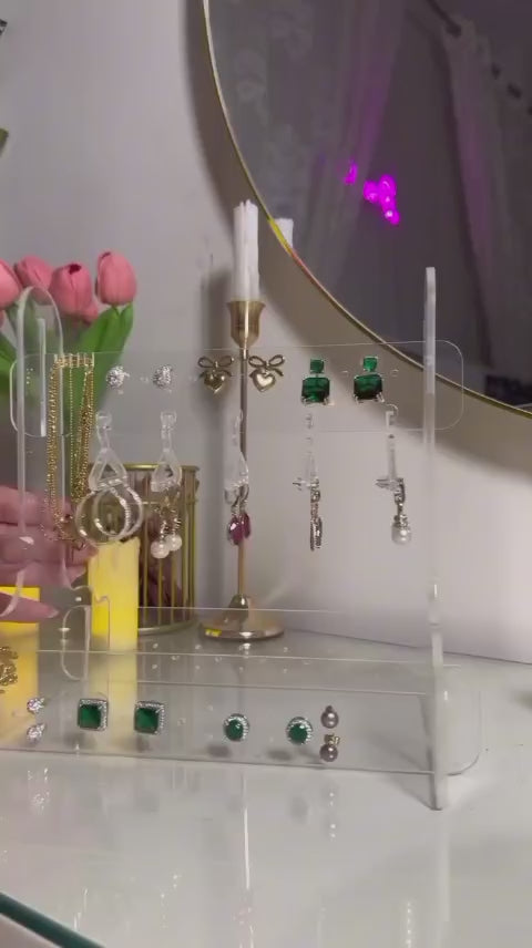 Acrylic Jewelry Transparent Rack