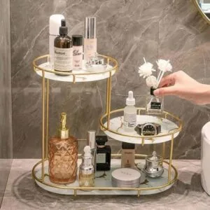 Aiza's Luxury Design Free Standing Shelf 3 Tier Organizer