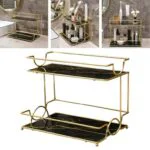 2 Layers Cosmetics Organizer For Dressing. - Image 6