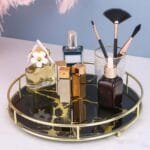 Makeup Round Tray For Perfume, Jewelry & Cosmetics.