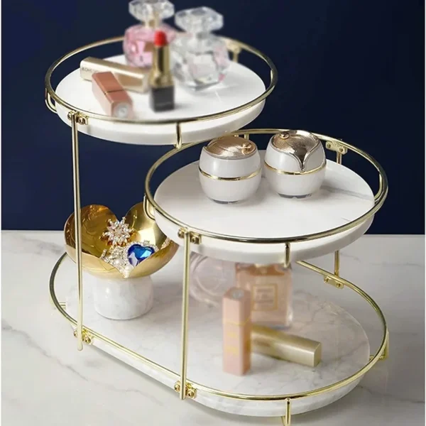 Luxury Design Shelf 3 Tier Makeup Organizer.