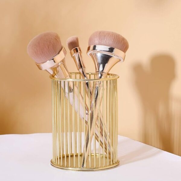 Metal Cosmetics Holder for Brushes and Pens