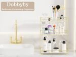 3 Layers Luxury Design Free Standing Shelf Makeup Organizer. - Image 6