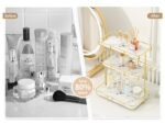 3 Layers Luxury Design Free Standing Shelf Makeup Organizer. - Image 8