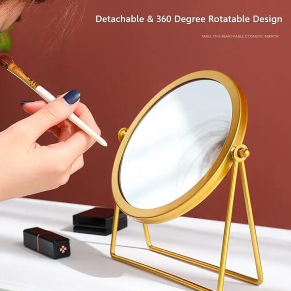 360 Swivel Vanity Round Shape Mirror.
