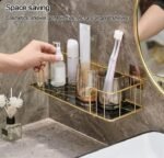 Cosmetics stand for makeup and beauty storage