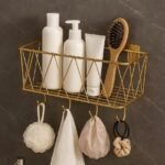 Cosmetics stand for makeup and beauty storage