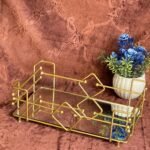 Vintage Glass For Cosmetics Vanity Tray. - Image 4