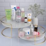 2 Pieces Makeup Organizer Tray For Cosmatics