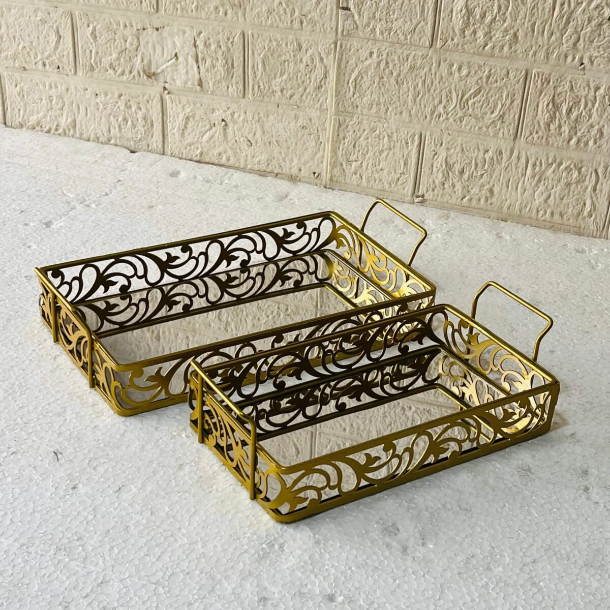 Set of 2  Luxury Decorative Trays - Image 9