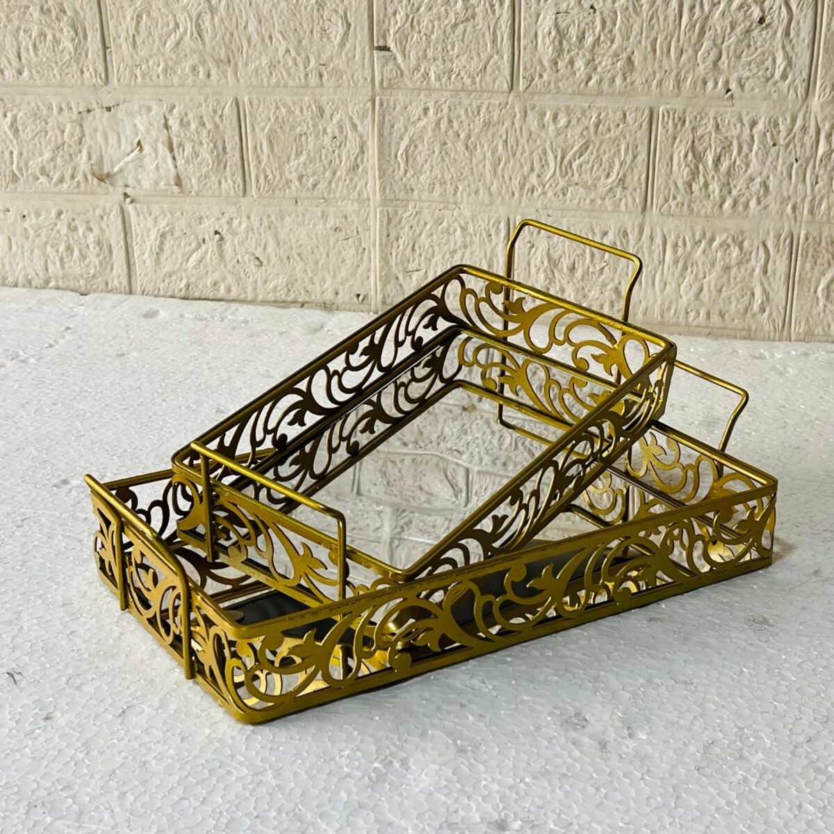 Set of 2  Luxury Decorative Trays - Image 8