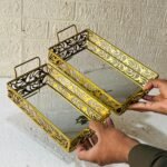 Set of 2  Luxury Decorative Trays - Image 6