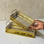 Set of 2  Luxury Decorative Trays - Image 4