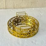 Round Set of 2 Cosmetics & Serving Trays. - Image 4