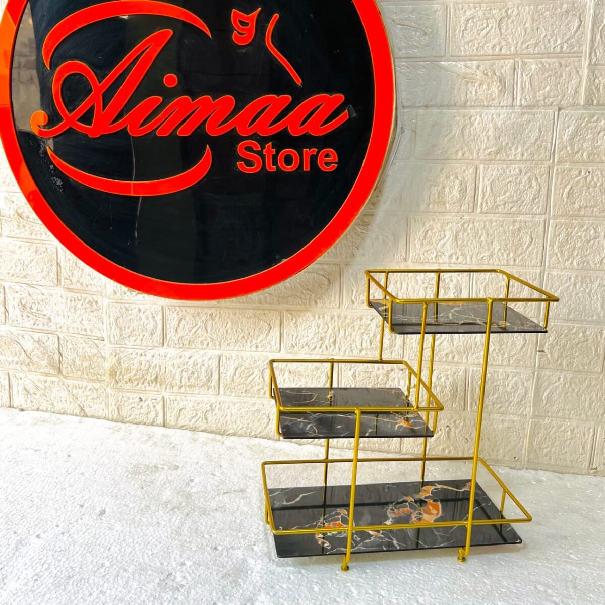 Modern Design Free Standing shelf 3 Tier Organizer. - Image 8