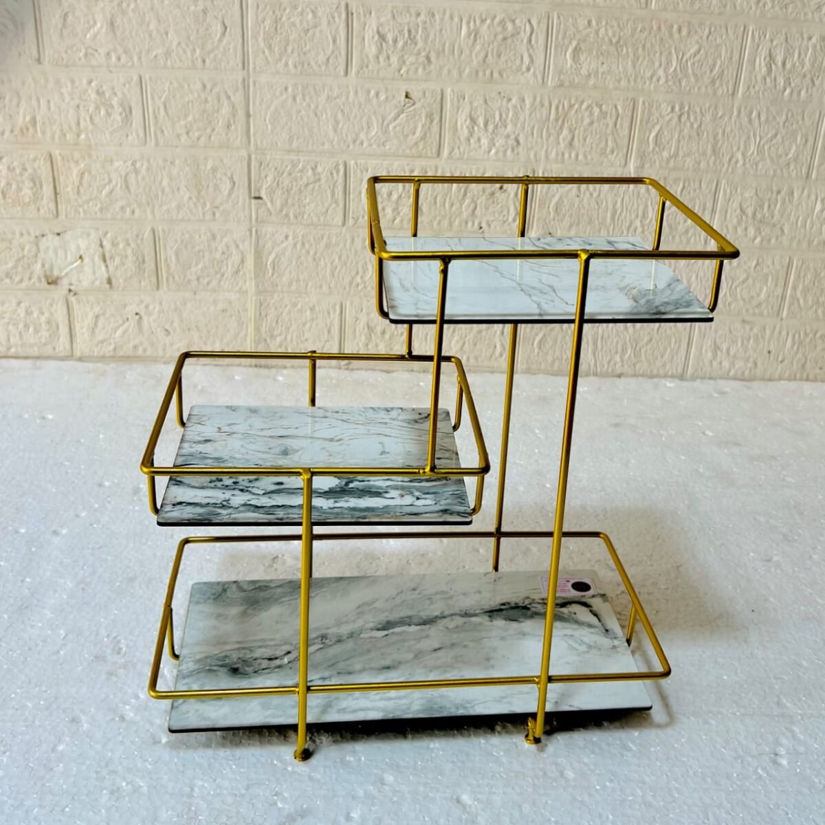 Modern Design Free Standing shelf 3 Tier Organizer. - Image 11