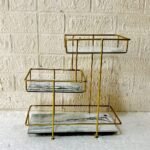 Modern Design Free Standing shelf 3 Tier Organizer. - Image 9