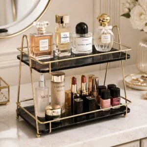 Luxury Home Storage Nordic Style 2 Layers Organizer