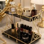2 Tiers Vanity Organizer For Cosmetics.