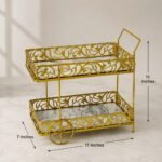 Tea Trolly Shape Organizer of Aimaa Store - Image 3