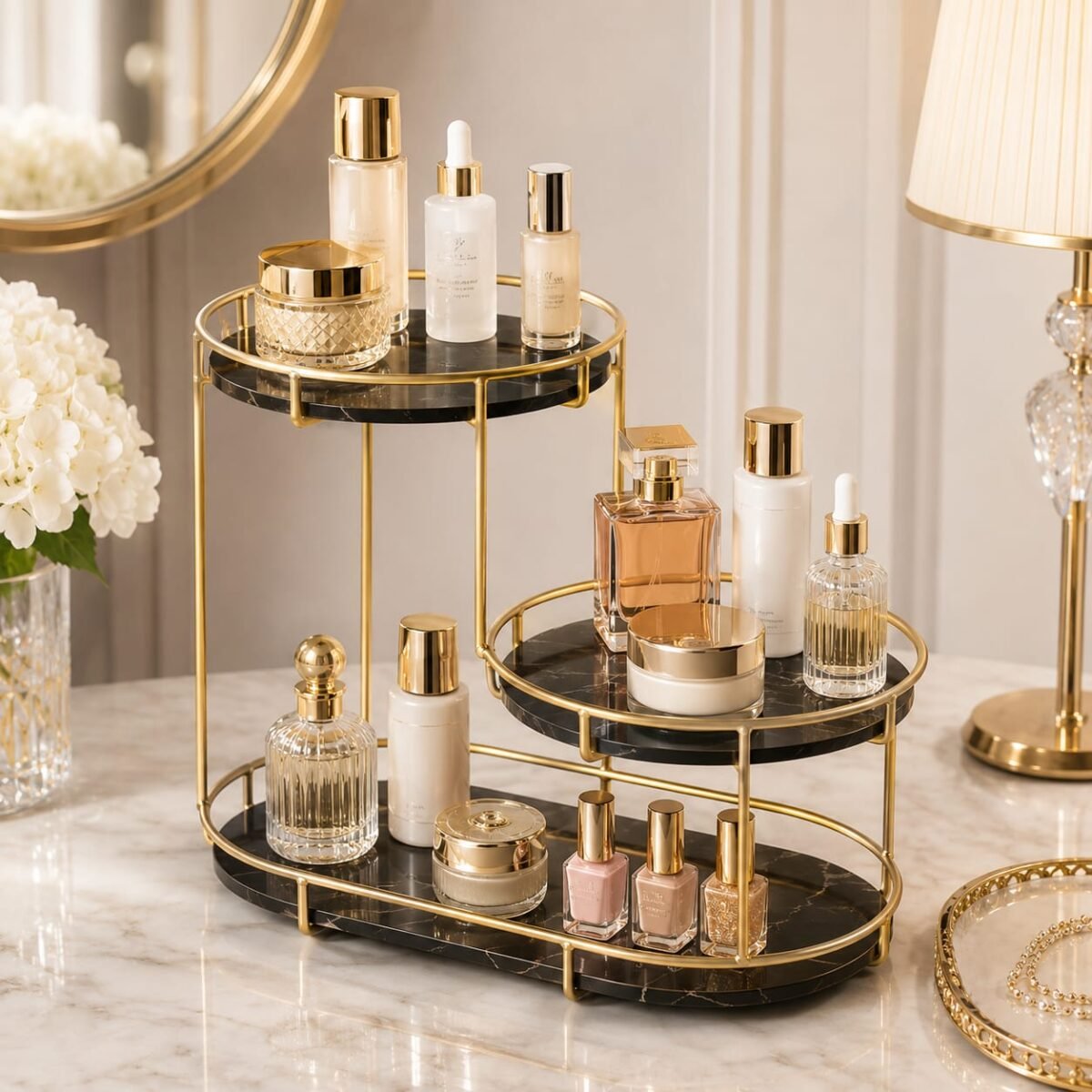 Luxury Design Free Standing Shelf 3 Tier Organizer. - Image 5