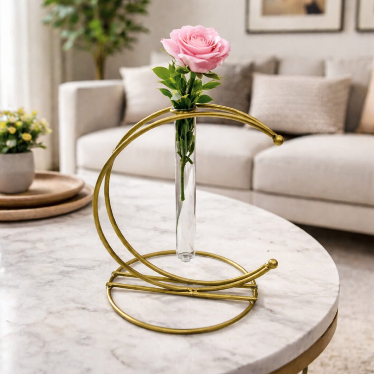 Aimaa Golden Vase For Home Decor - Image 7
