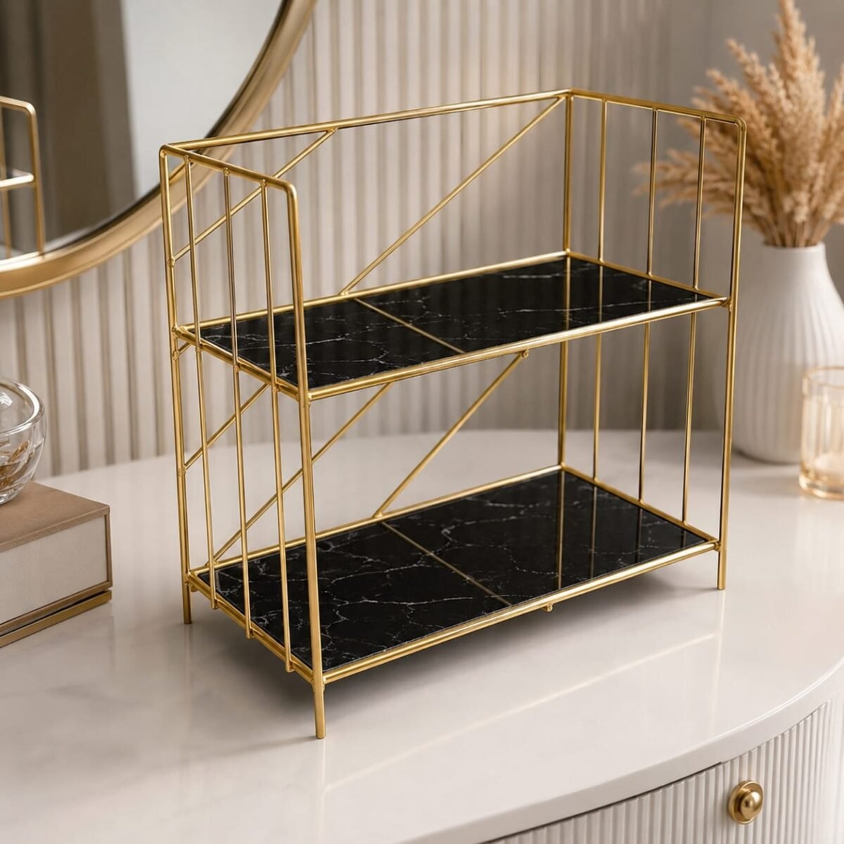 Multi 2 Layers Cosmetics Organizer Purpose. - Image 5