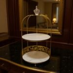 Butterfly 2 Layers Vanity Cage Organizer - Image 2